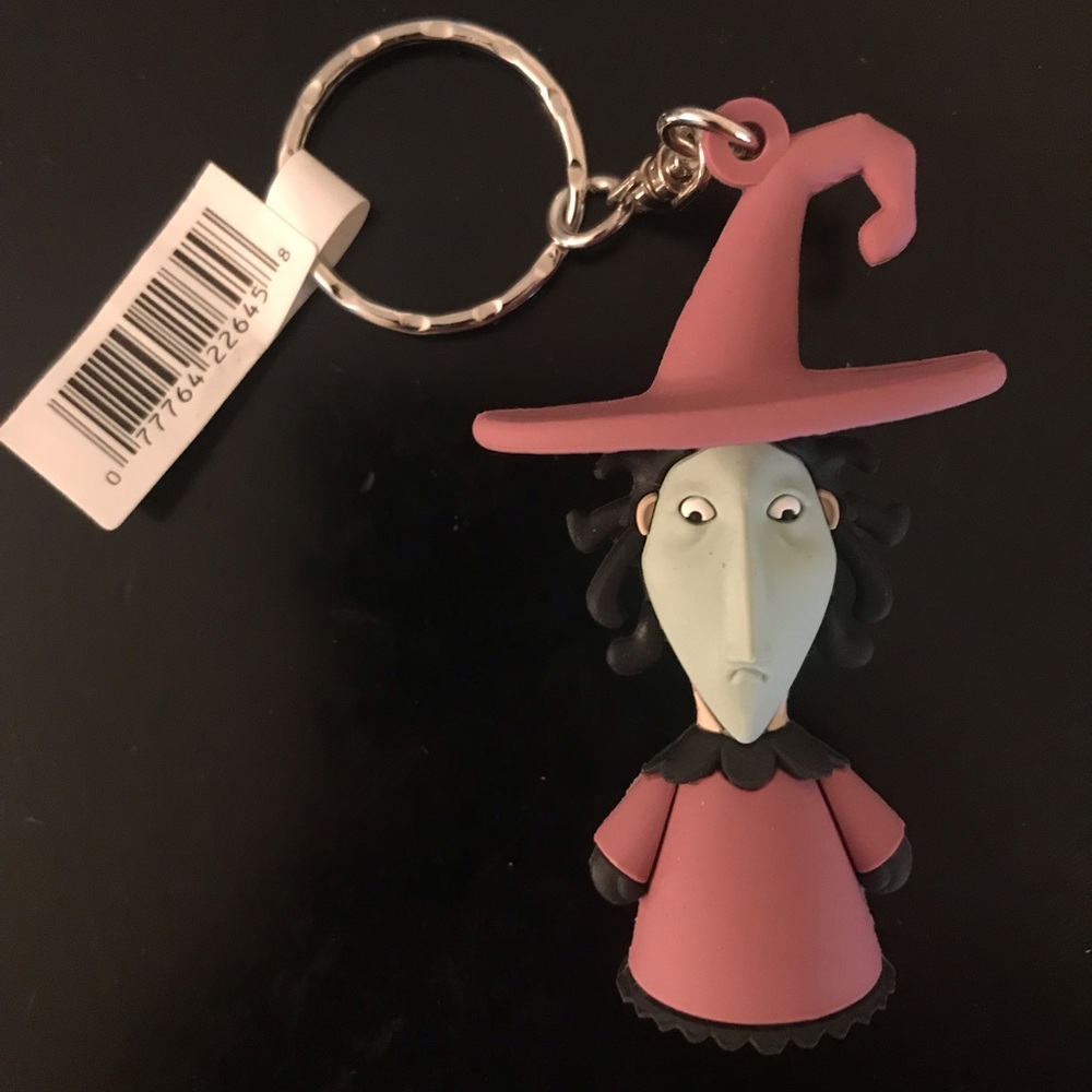 Nightmare Before Christmas Keychain SHOCK WITCH RARE BNWT